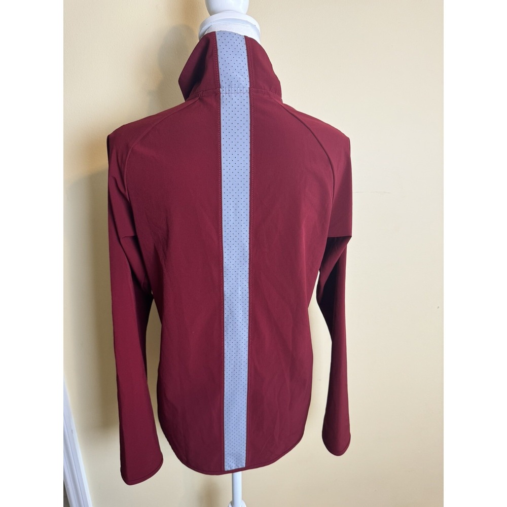 Under Armour Jacket Women's Size XS Golf Full Zip Burgundy Lightweight - Picture 5 of 9